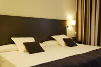 Foto de una habitación del "Hotel Los Robles"
