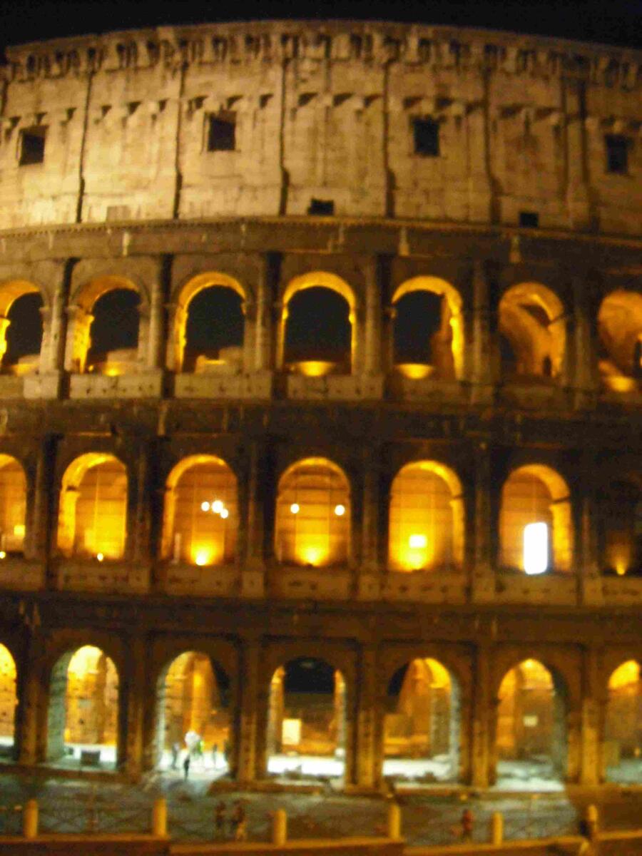 El Coliseo de nocheOtra gran obra de la humanidad