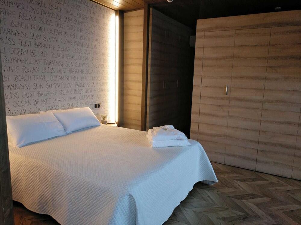 Foto de una habitación de Cabañas Fisterra