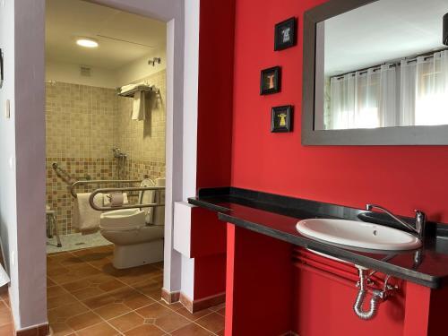 Foto del baño de Hostal EL GRIEL NO DISPONEMOS DE RECEPCIÓN FÍSICA
