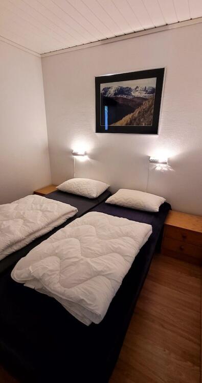 Foto de una habitación de Øen Turistsenter Apartments