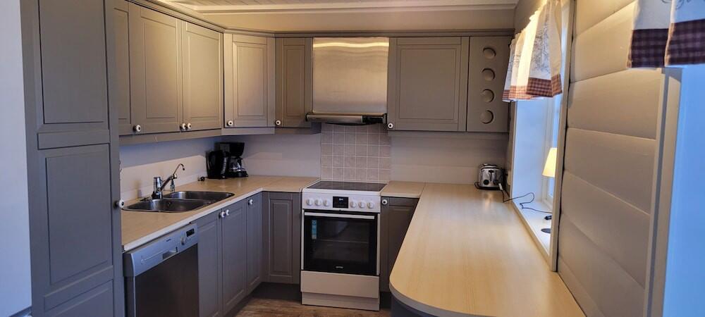 Foto de una habitación de Øen Turistsenter Apartments