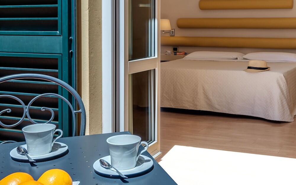 Foto de una habitación de Hotel La Fortezza