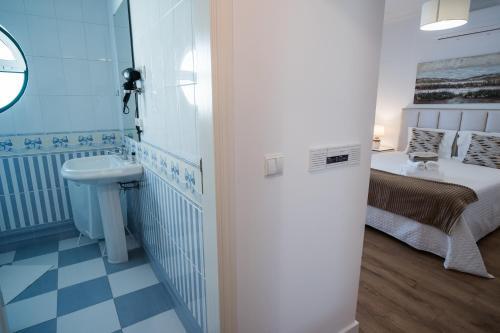 Foto de una habitación de Alojamento Fonte Mar