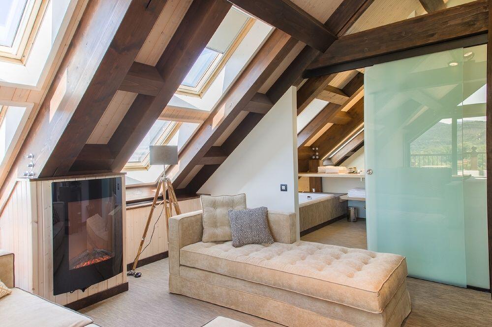 Foto de una habitación de Hotel Alojamientos Ainsa Sanchez