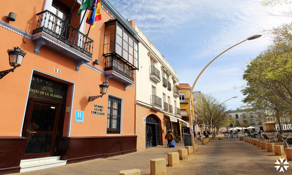 Foto del exterior de Hotel Patio de La Alameda