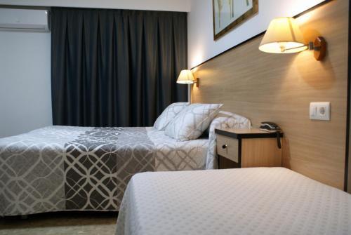 Foto de una habitación de Hotel Carabela 2