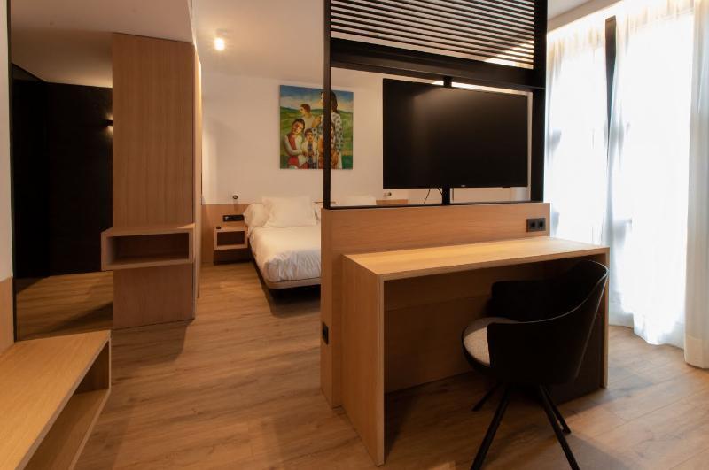 Foto de una habitación de Hotel Cortabitarte
