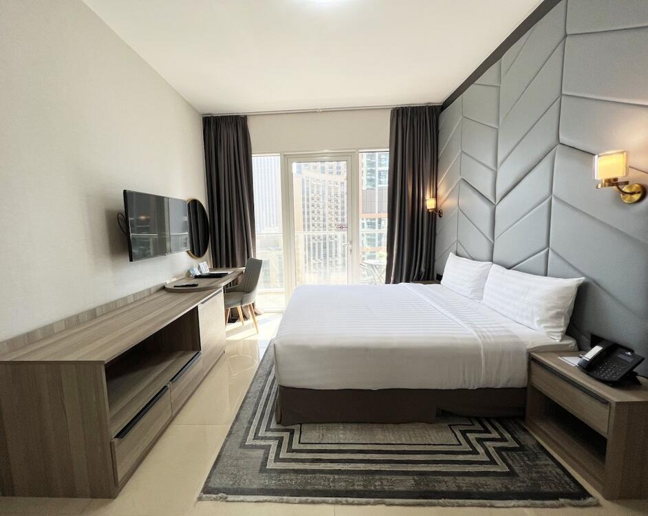 Foto de una habitación de Hotel Royal Regency Suites
