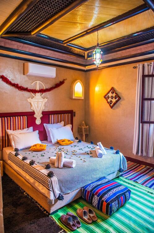 Foto de una habitación de Riad Toubkal Ecolodge