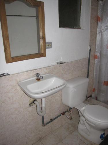 Foto de una habitación de Cabañas Los Volcanes