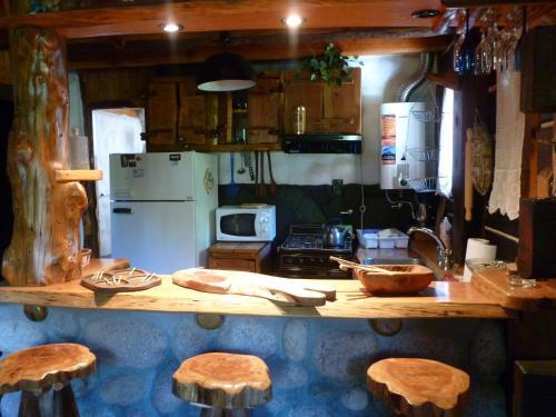 Foto de una habitación de Cabañas Troncopiedra