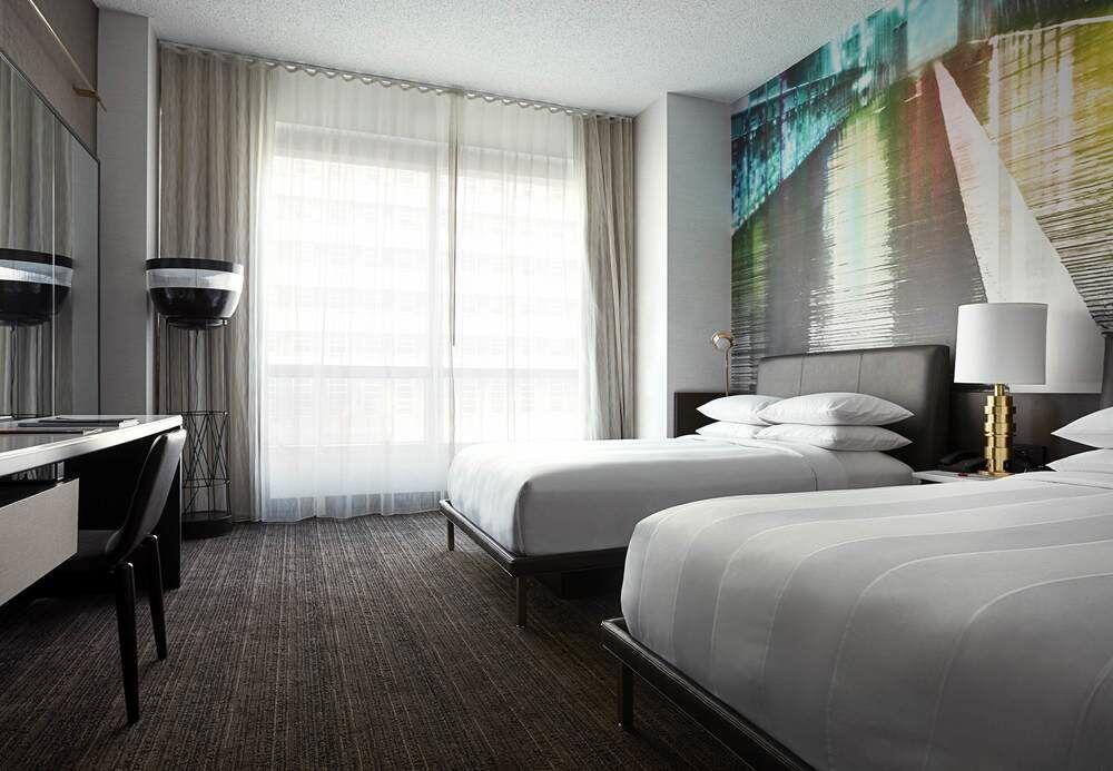 Foto de una habitación de Hotel New York Marriott at the Brooklyn Bridge