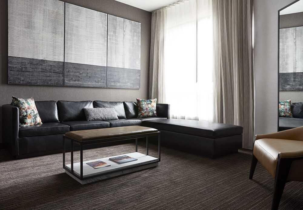 Foto de una habitación de Hotel New York Marriott at the Brooklyn Bridge