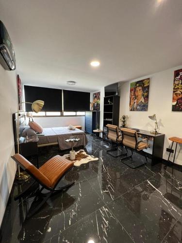 Foto de una habitación de Apartamentos Benidorm Black