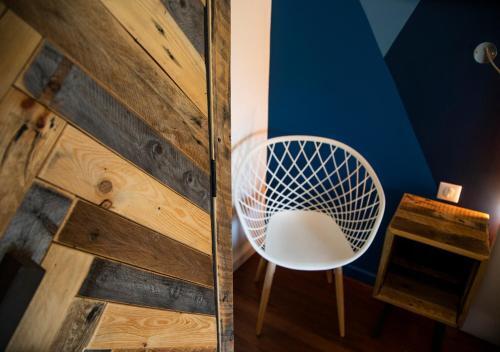 Foto de una habitación de Hôtel Les Frères Ibarboure