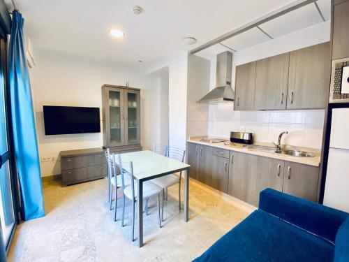 Foto de una habitación de Hotel Apartamentos Marina Luz