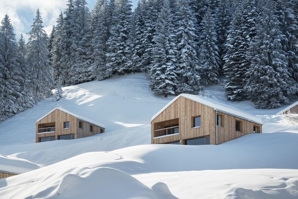Foto del exterior de Hotel Swisscabin
