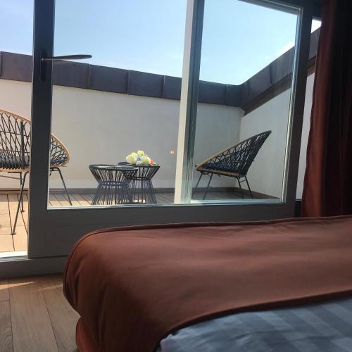 Foto de una habitación de Palazzo Fauzone Relais