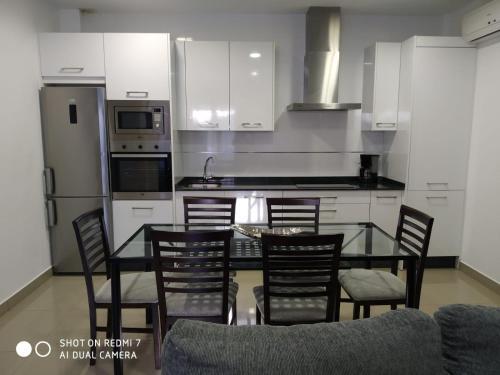 Foto de una habitación de Apartamentos La Bodega