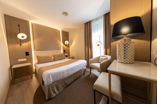 Foto de una habitación de Hotel Casablanca