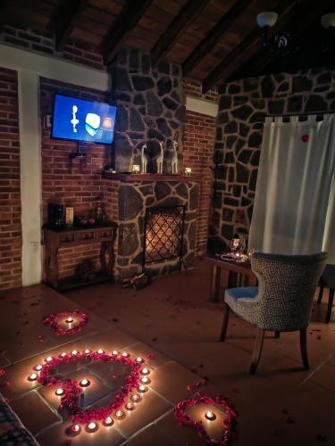 Foto de una habitación de Camping CABAÑAS LOS LAURELES