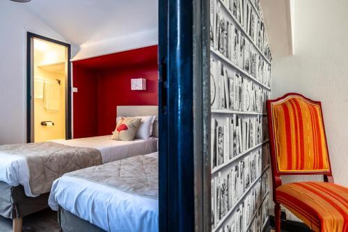 Foto de una habitación de Hôtel Parc Mazon-Biarritz