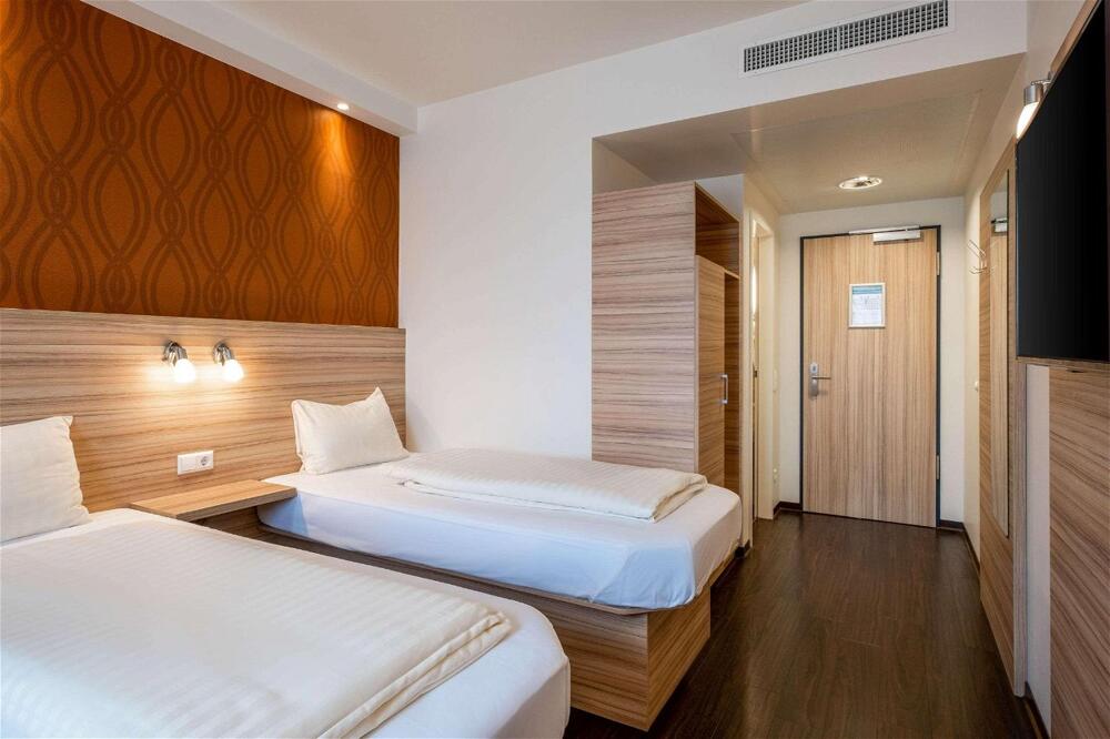 Foto de una habitación de Hotel Premier Inn Hannover City University