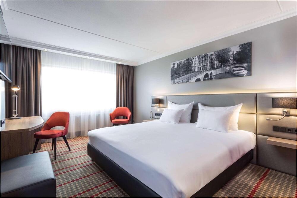Foto de una habitación de Hotel Ramada by Wyndham Amsterdam Airport Schiphol