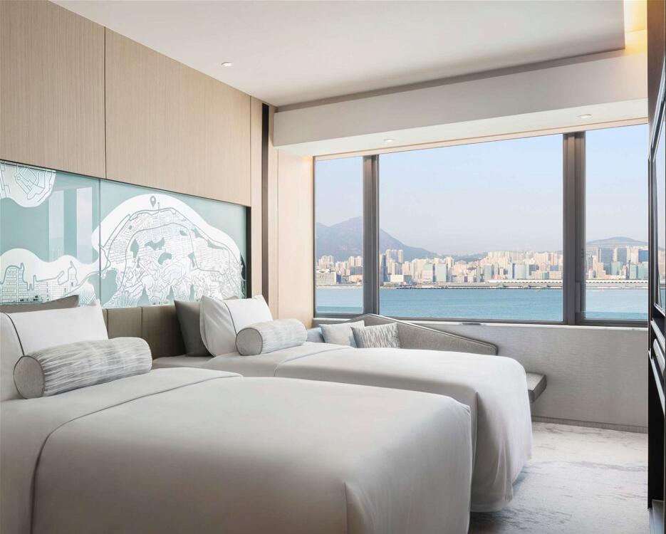 Foto de una habitación de Hotel Hyatt Centric Victoria Harbour