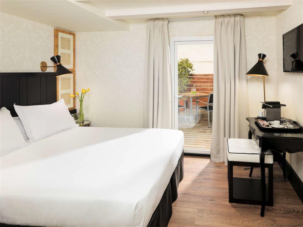 Foto de una habitación de Boutique Hotel H10 Catalunya Plaza