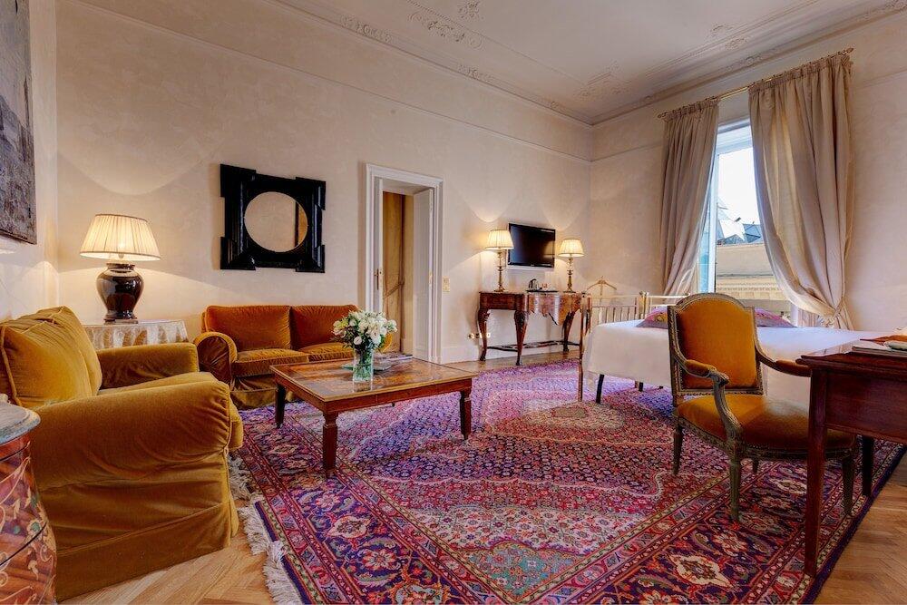 Foto de una habitación de Grand Hotel Plaza
