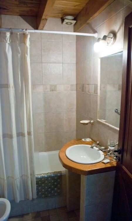 Foto del baño de Hotel La Roca de la Patagonia