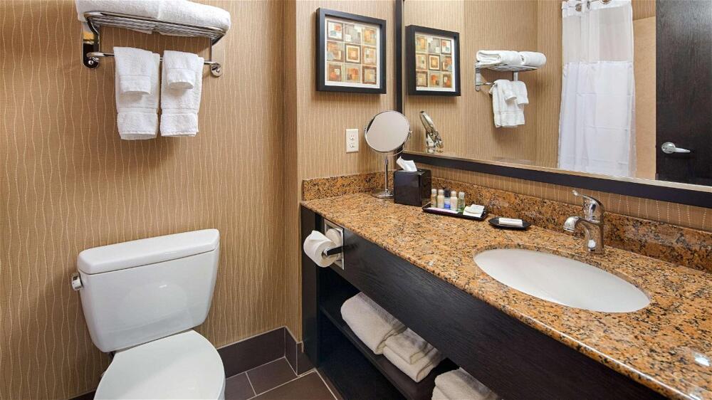 Foto del baño de Hotel Best Western Premier Freeport Inn Calgary Airport