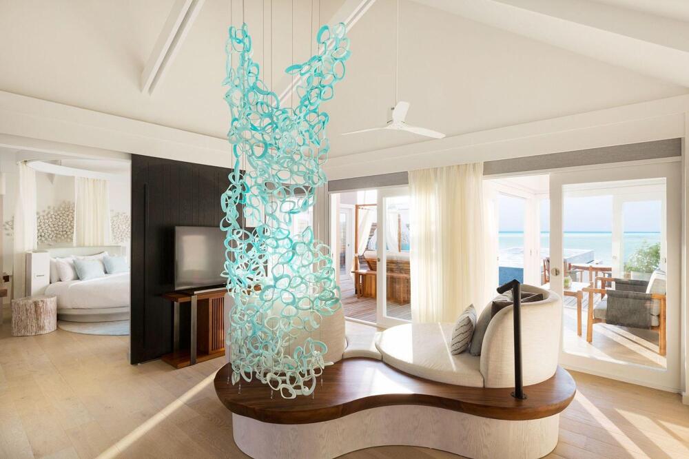 Foto de una habitación de LUX* South Ari Atoll Resort &amp;amp; Villas