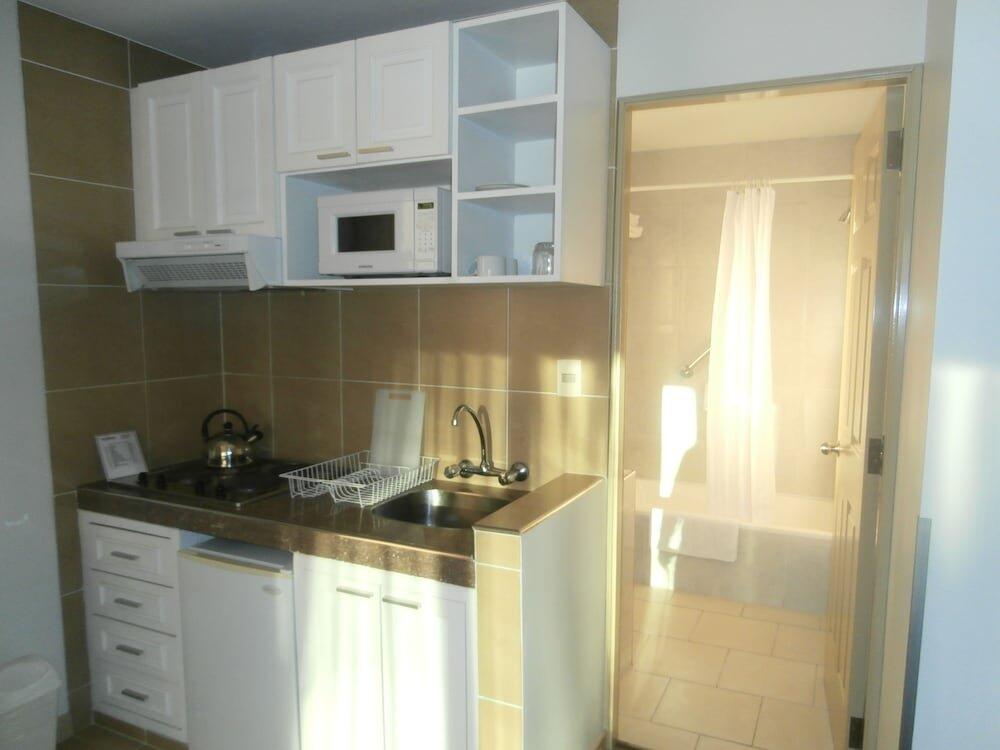 Foto de una habitación de Los Sauces Apart Hotel