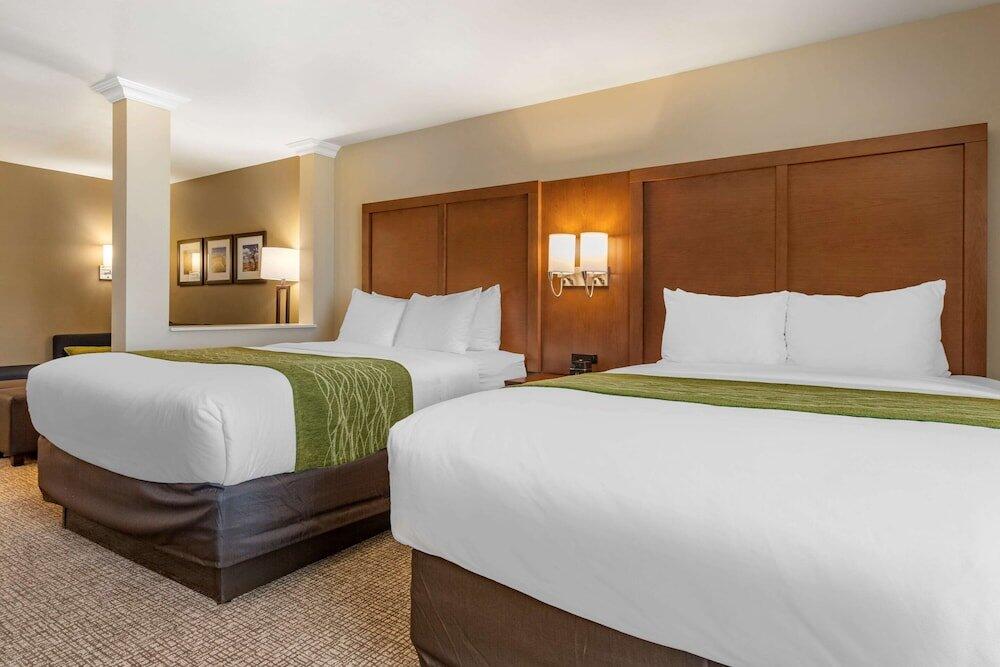 Foto de una habitación de Hotel Comfort Suites Albuquerque Airport