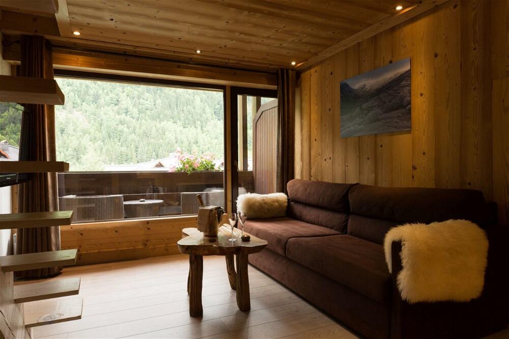 Foto de una habitación de Chalet-Hôtel La Chemenaz, The Originals Relais (Hotel-Chalet de Tradition)