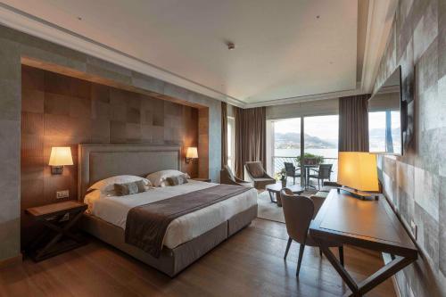 Foto de una habitación de Hotel La Palma