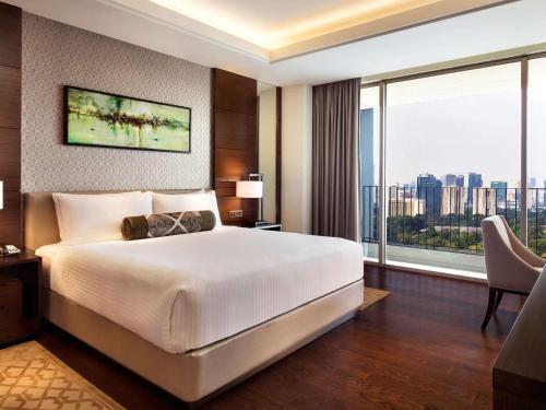 Foto de una habitación de Hotel Fairmont Jakarta