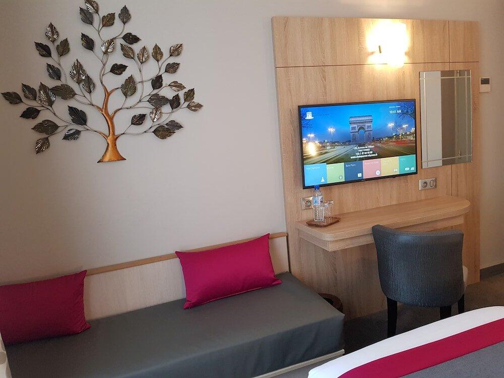 Foto de una habitación de Hotel Champerret Elysees