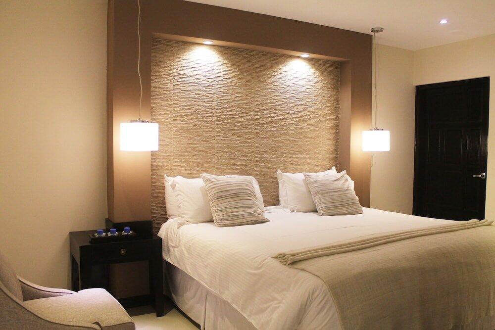 Foto de una habitación de Hotel Contempo