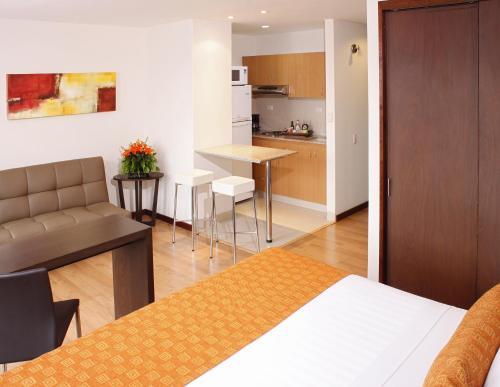 Foto de una habitación de Estelar Apartamentos Medellin