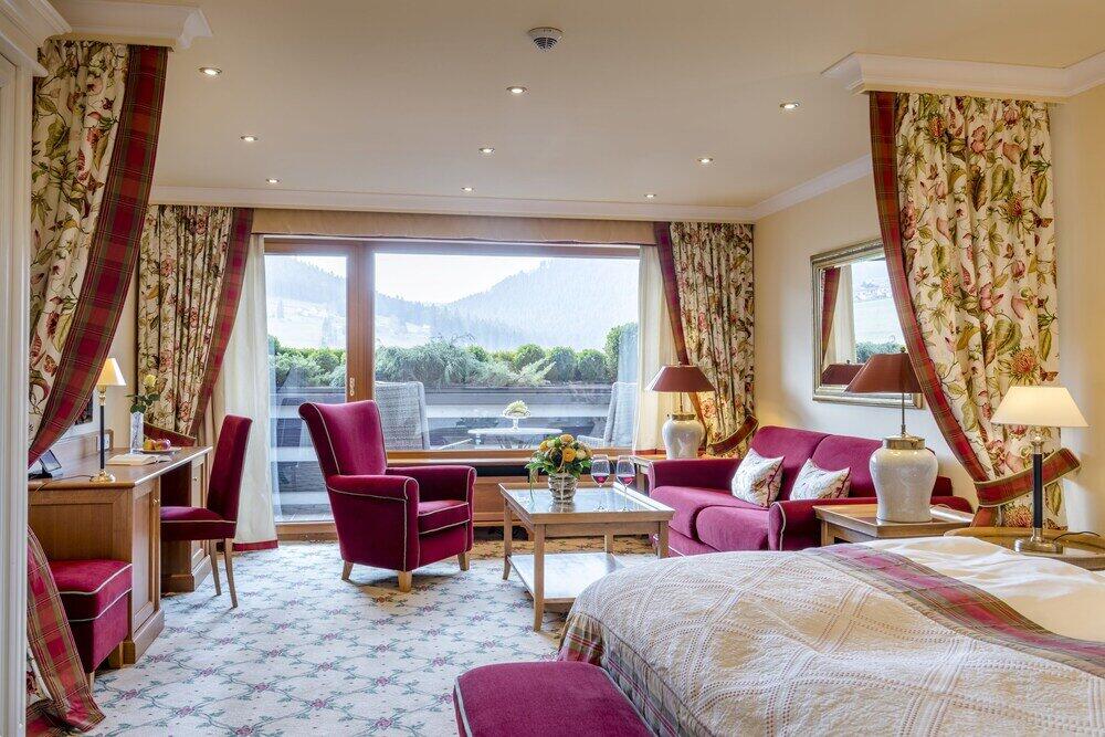 Foto de una habitación de Hotel Bareiss