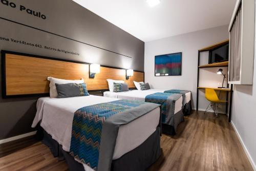 Foto de una habitación de Hotel Monreale Lifestyle Higienópolis São Paulo