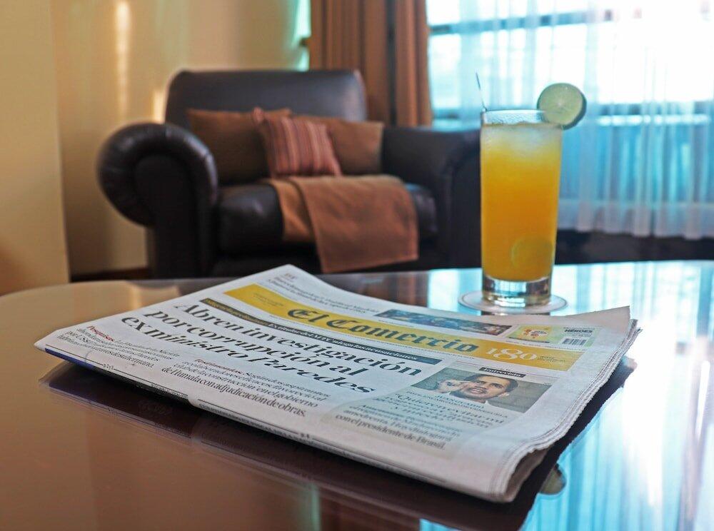 Foto de una habitación de Inkari Suites Hotel