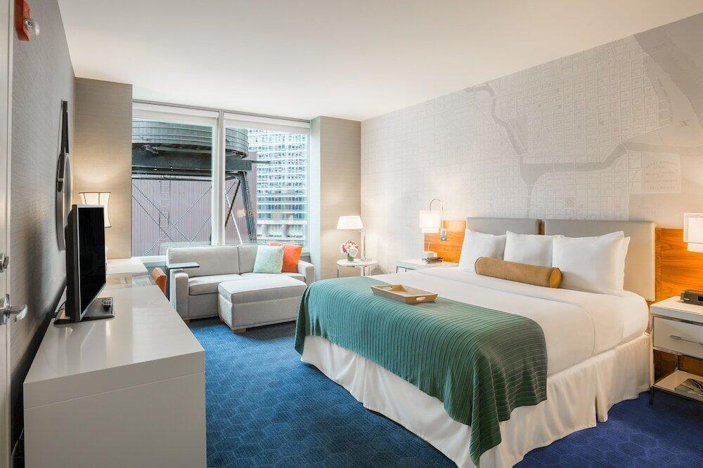 Foto de una habitación de Kinzie Hotel