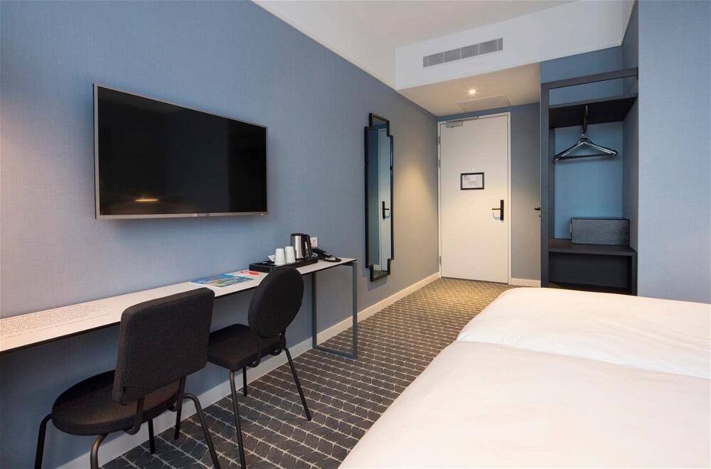 Foto de una habitación de Corendon Urban Amsterdam Schiphol Airport Hotel