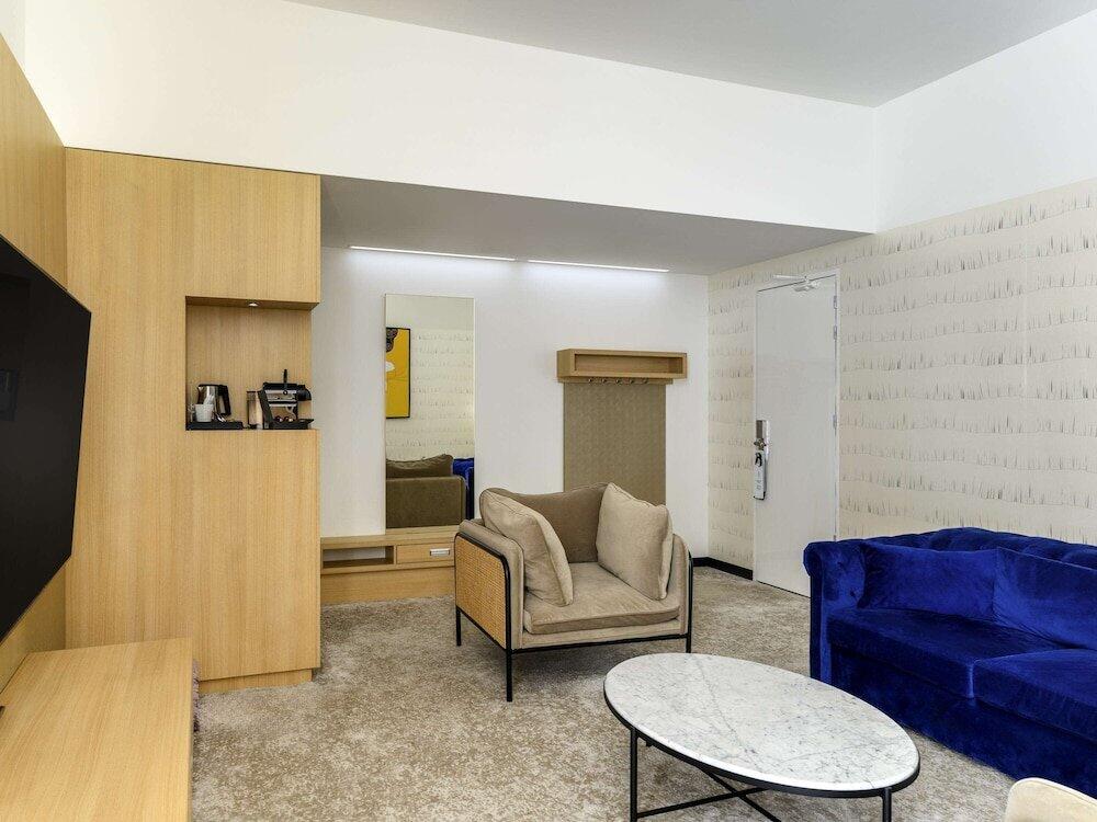 Foto de una habitación de Hotel Nemzeti Budapest - MGallery