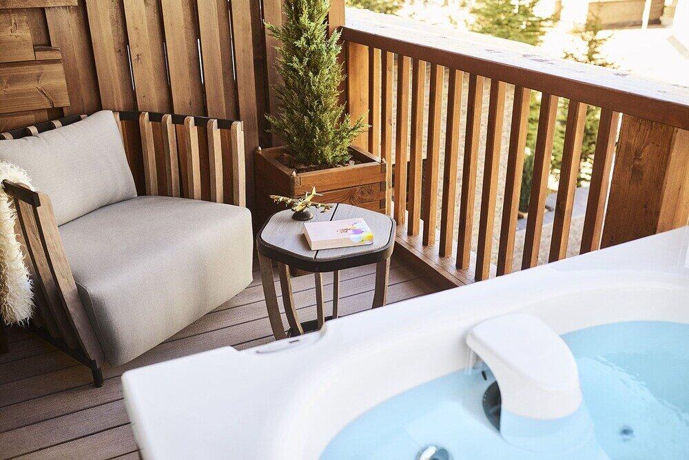 Foto de una habitación de Hotel El Lodge, Ski &amp;amp; Spa